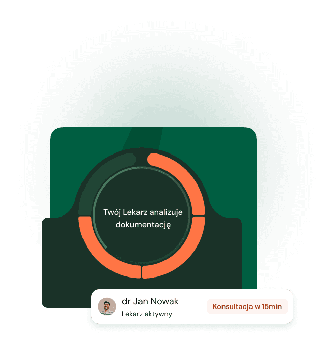 Twój lekarz analizuje dokumentację